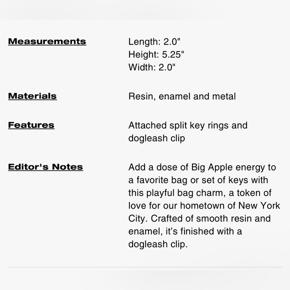 NWT COACH Apple Bag Charm CY399 - Picture 3 of 3